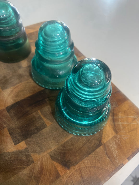 Vintage Hemingray Glass Electrical Insulator