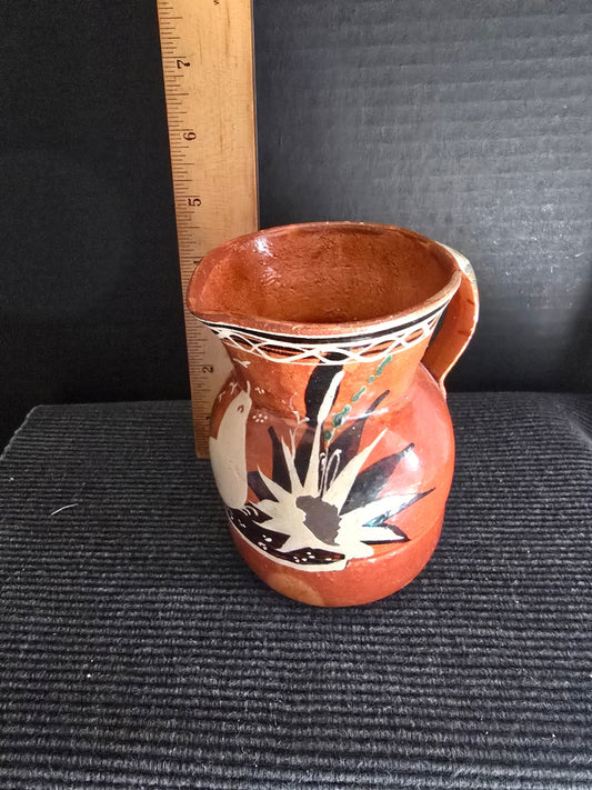 Small clay pitcher