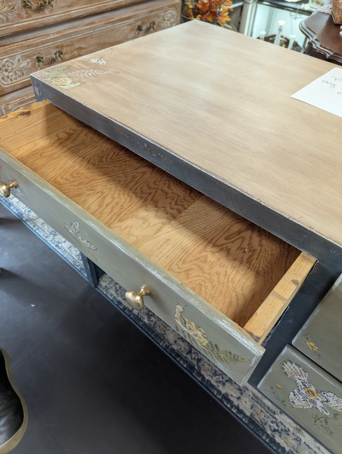 Newly Refreshed Vintage Desk