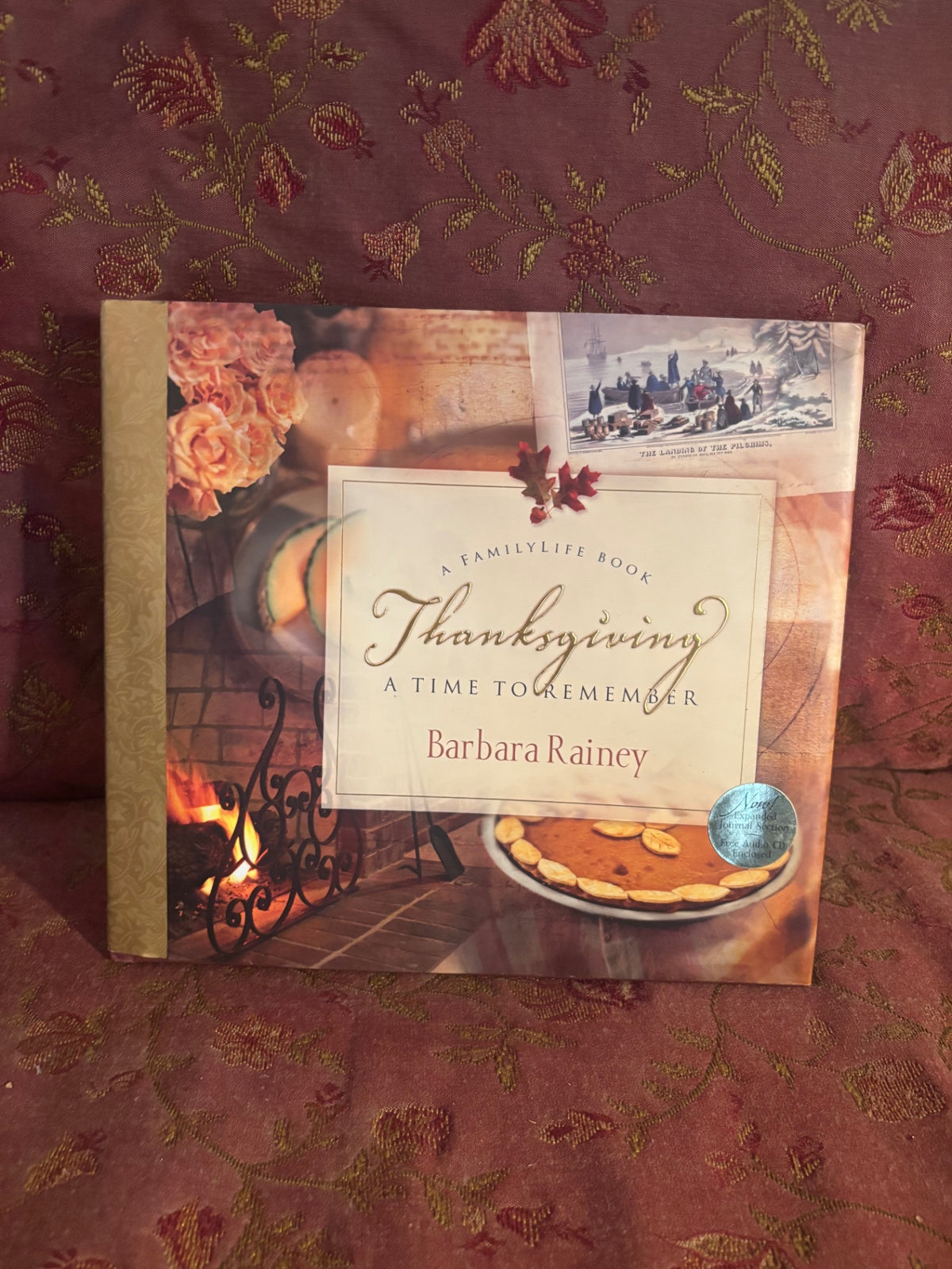 A beautiful Family Thanksgiving Book with enclosed CD Audio
