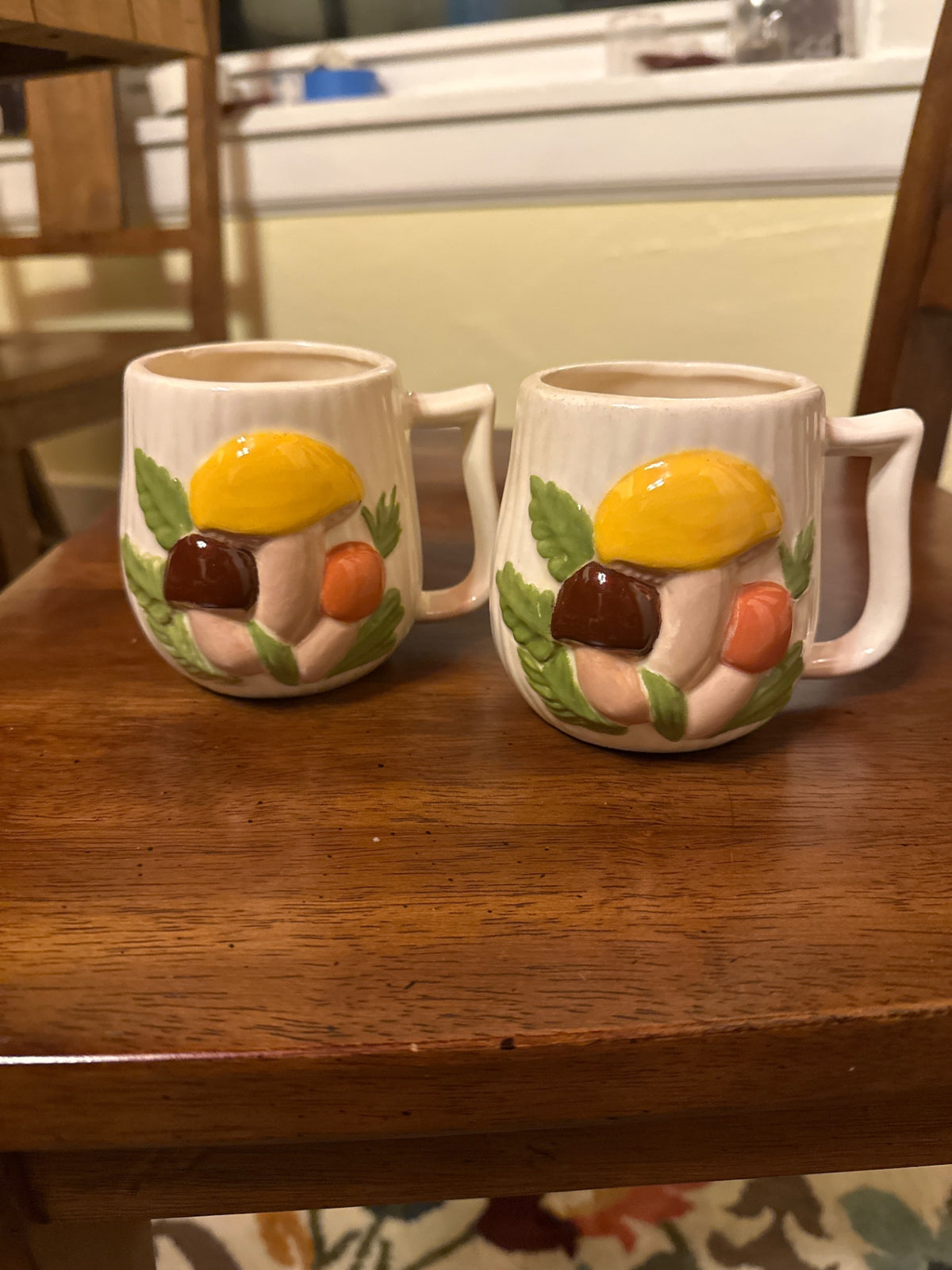 Mushroom mug PAIR