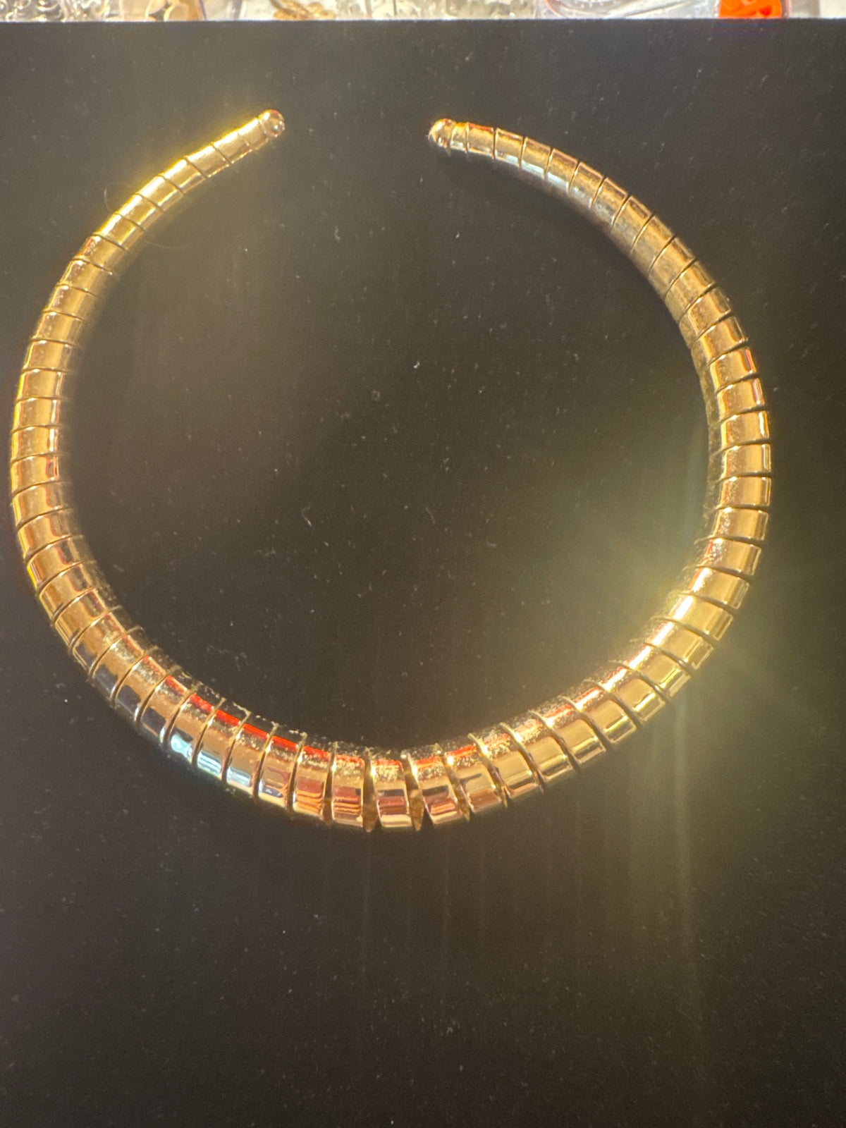 Vintage coil necklace