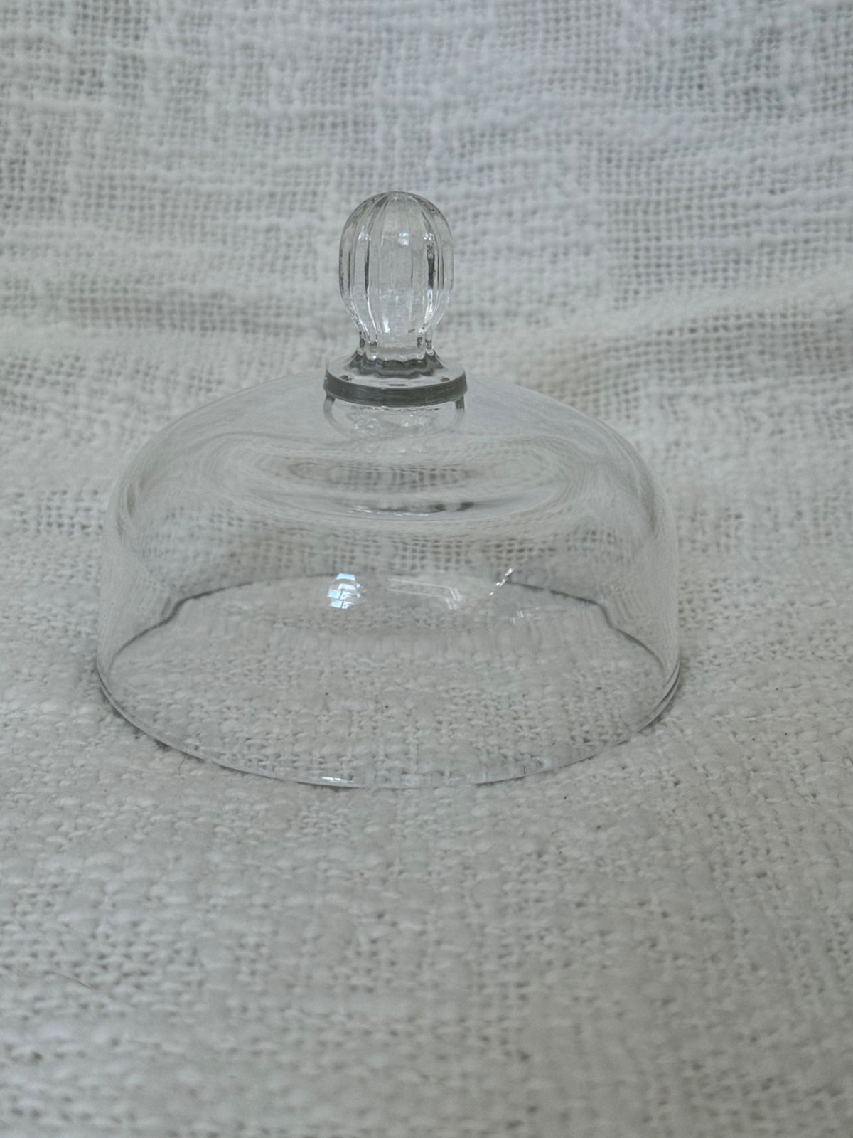 Small vintage glass cloche 