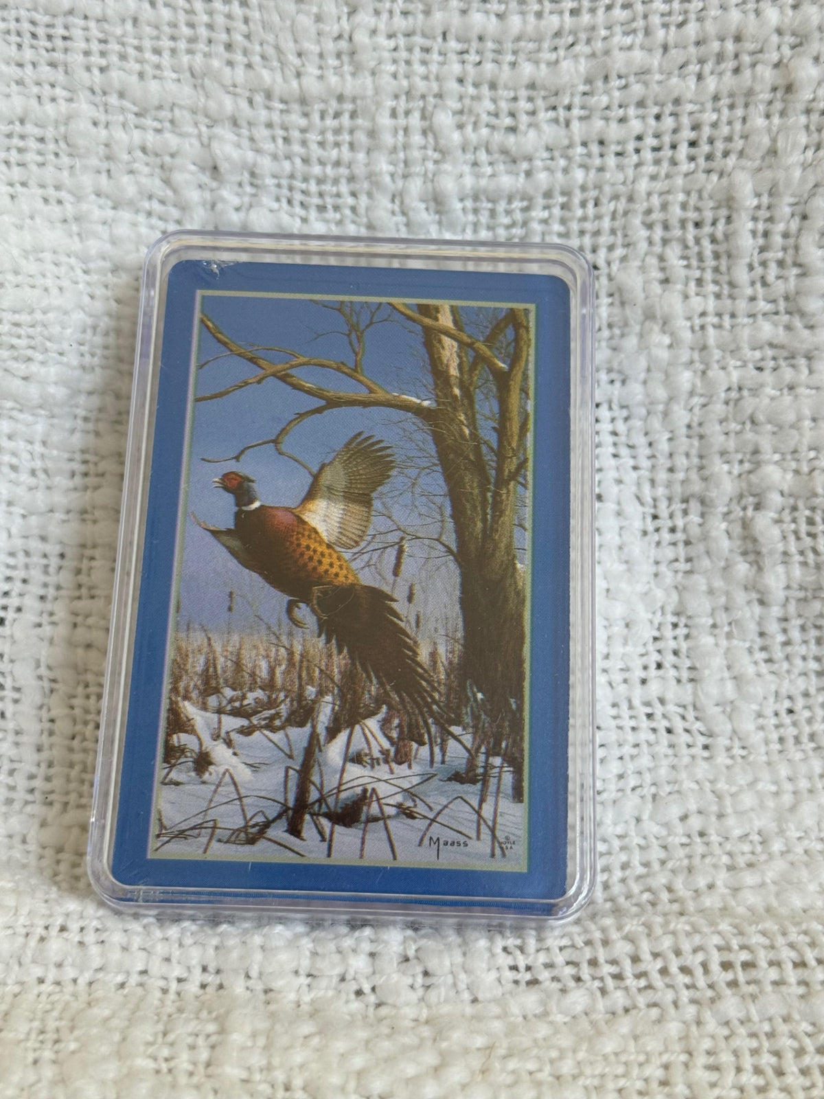 Vintage new-old stock Pheasant playing cards 