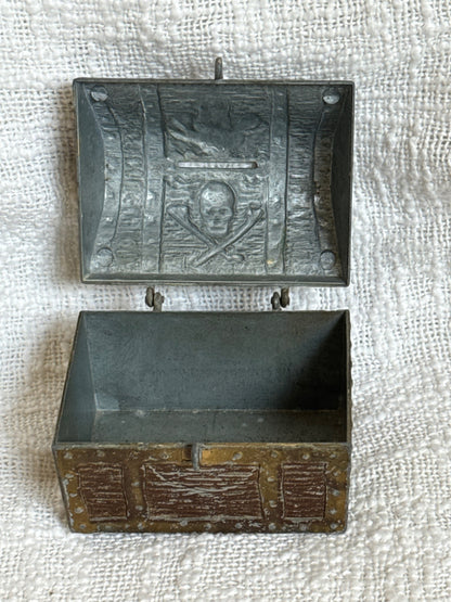 Rustic vintage, pirate treasure box 