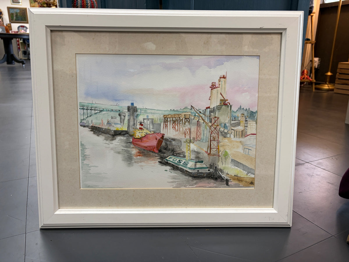 Foss Ferry Original Signed Art