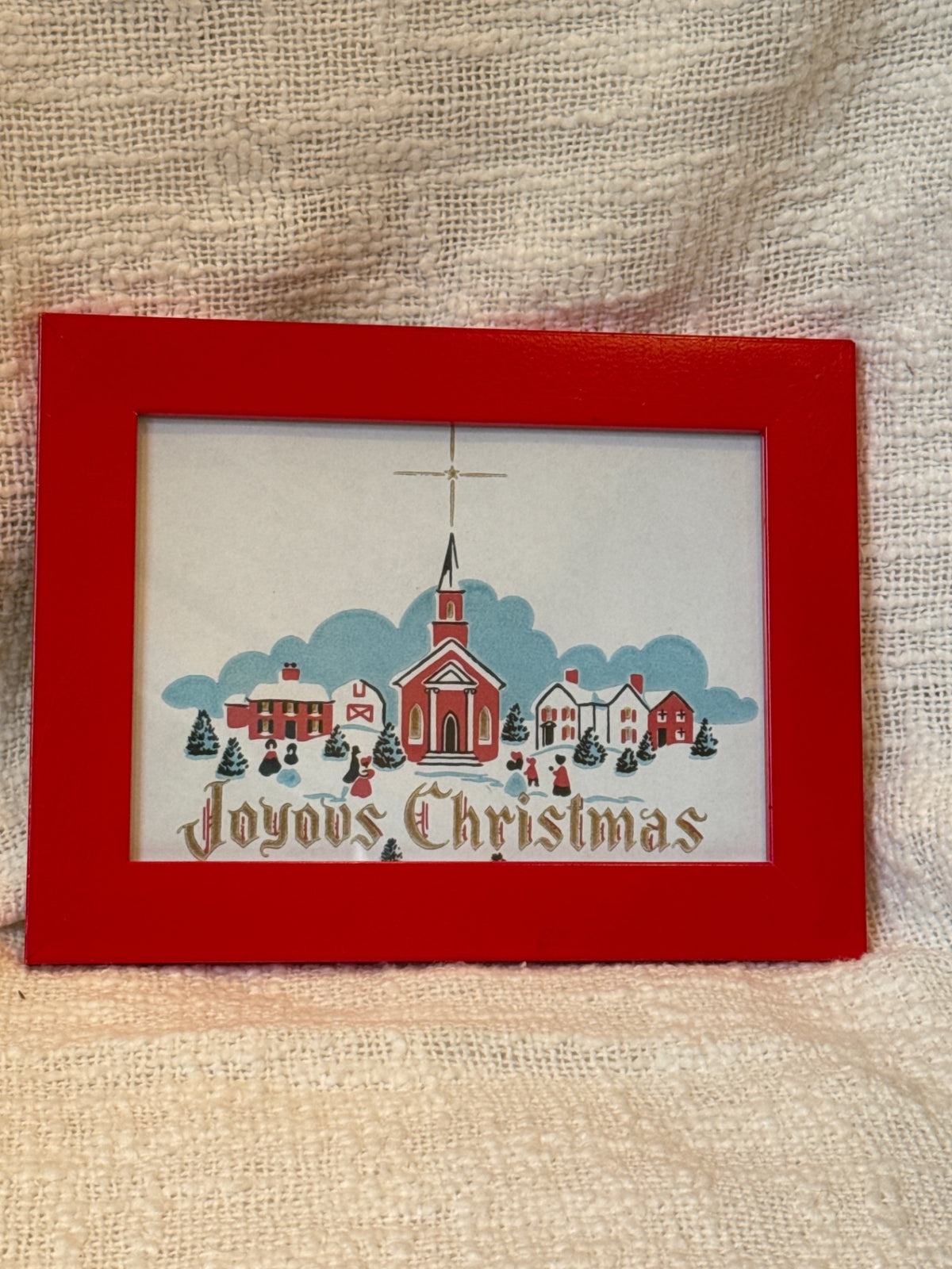 Red 5x7 frame 