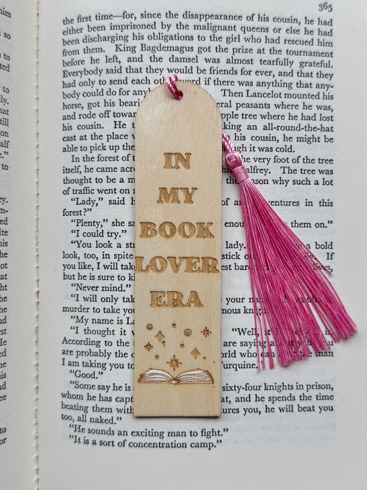 Wooden Bookmark - In My Book Lover Era