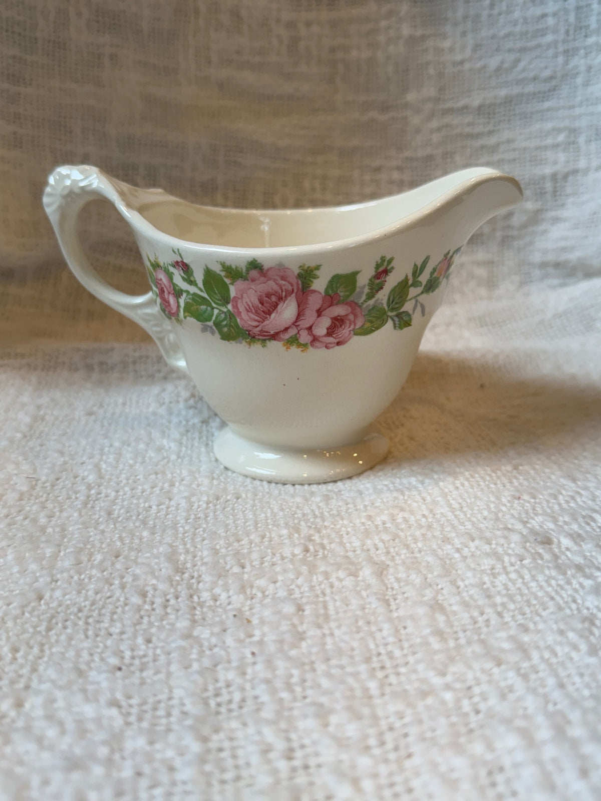 Crown Potteries Co. USA rose creamer