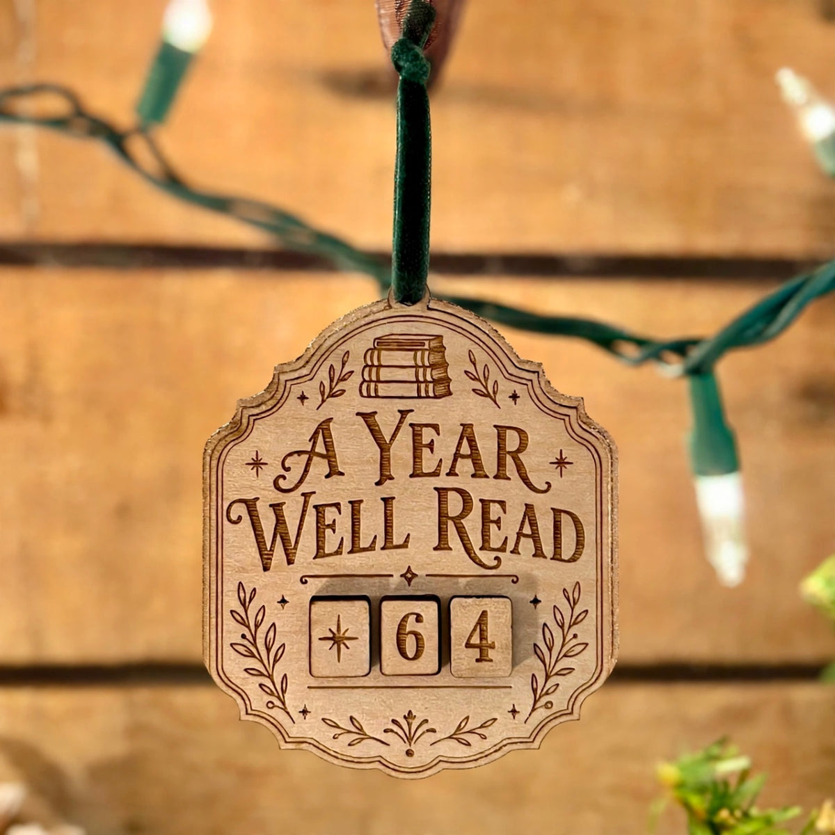 A Year Well Read Ornament Kit