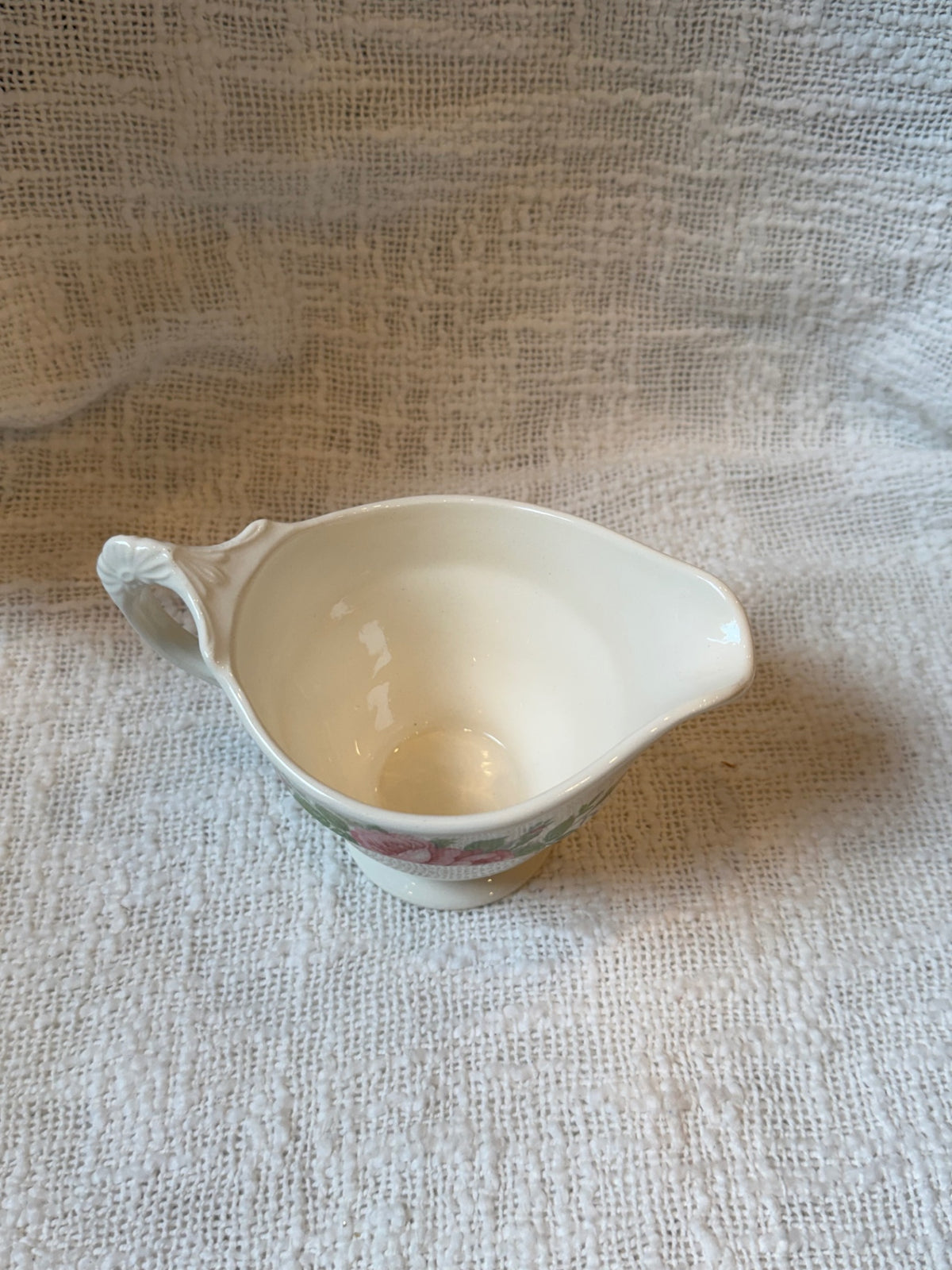 Crown Potteries Co. USA rose creamer
