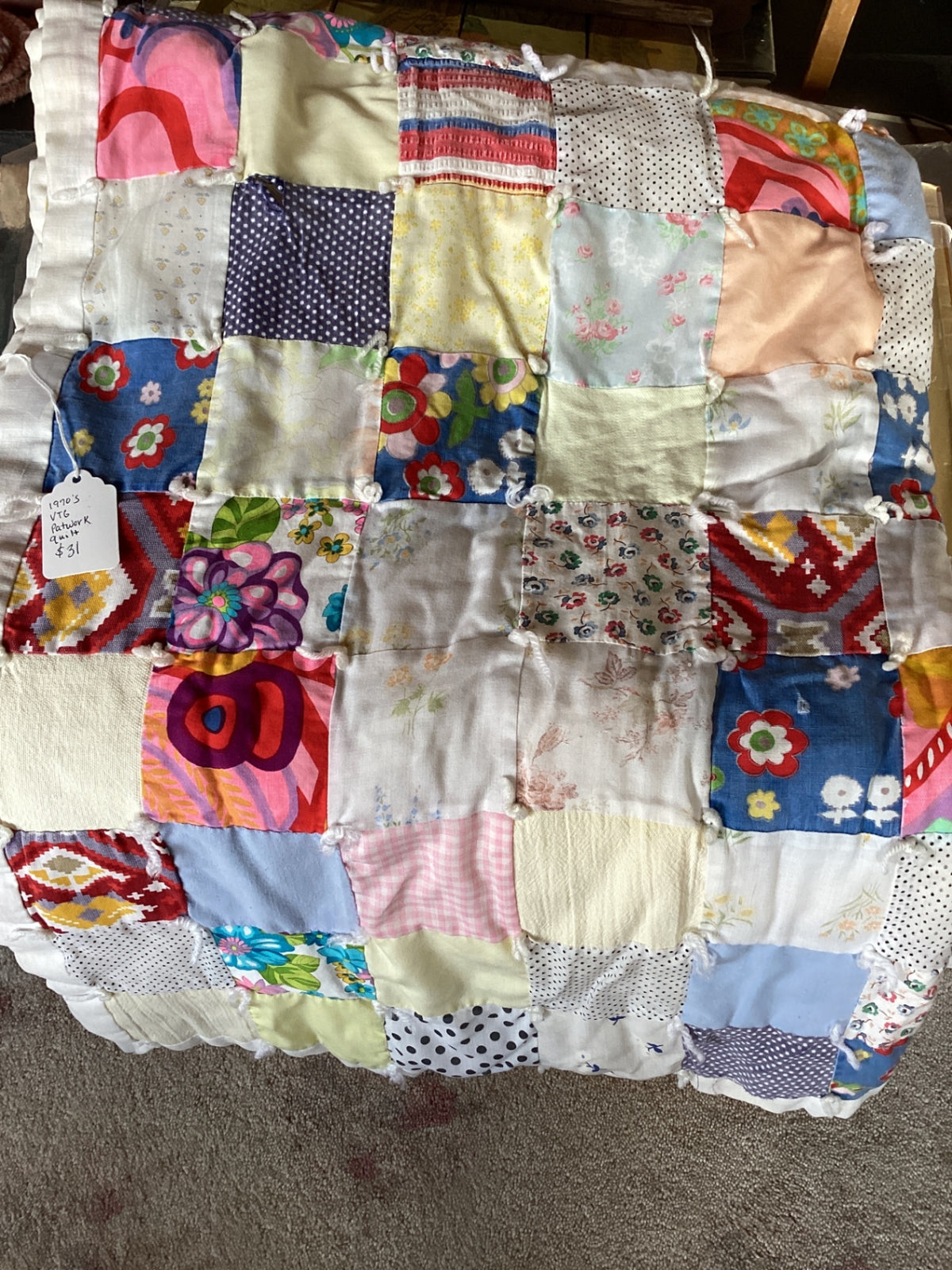 1970 PATCHWORK QUILT