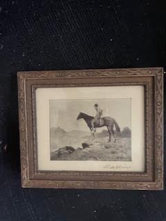 Antique Western Picture