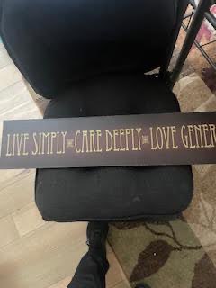 Wood Plaque