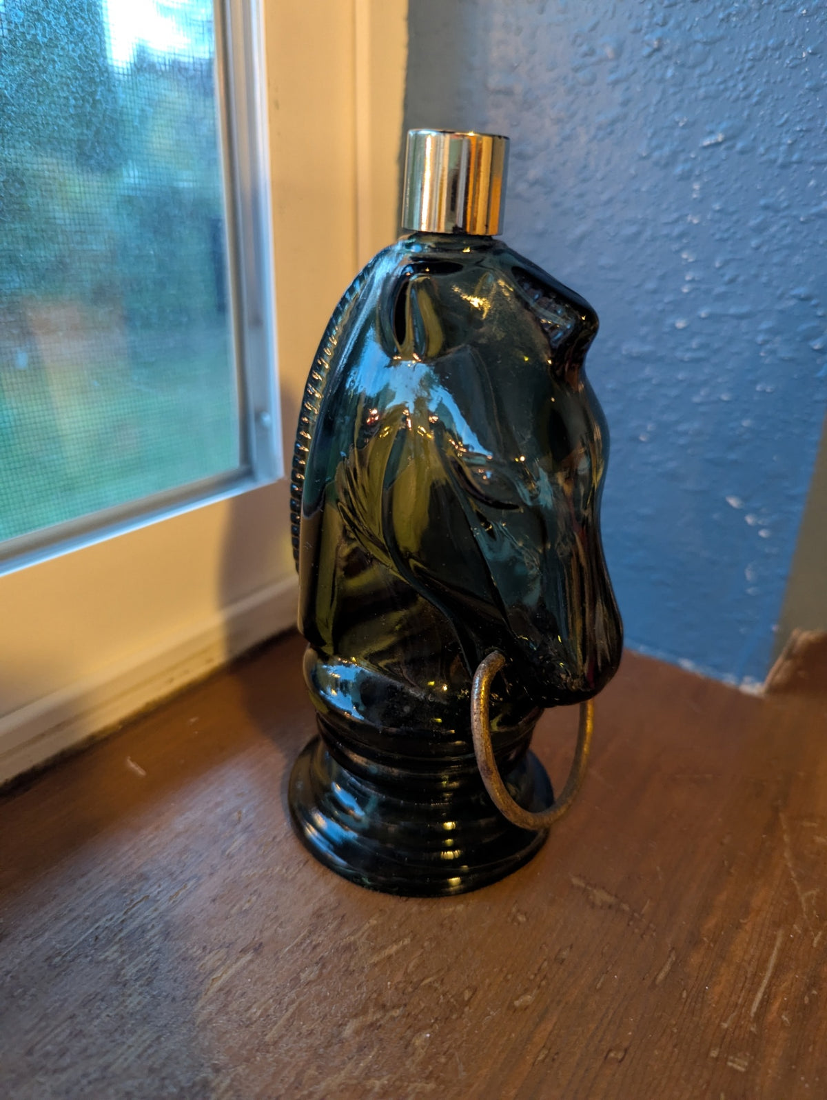 Vtg. Avon Horse Head Lotion Bottle
