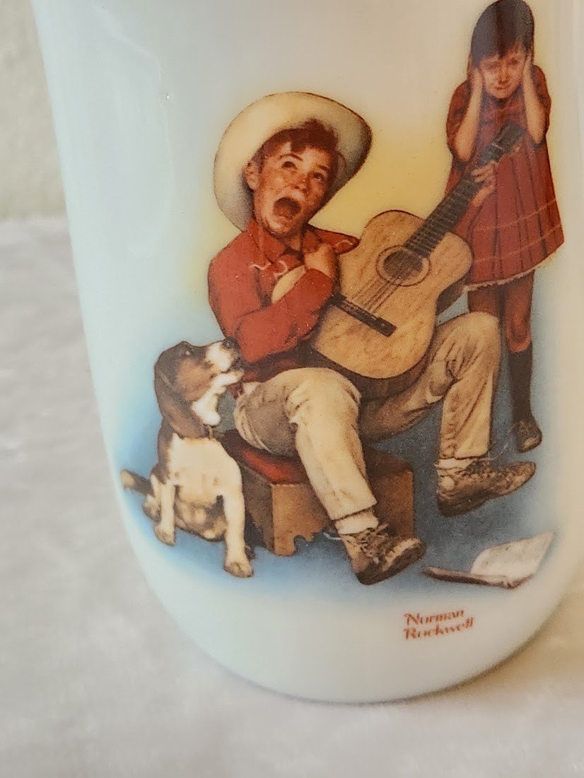 1981 Norman Rockwell "Sour Note" Mug