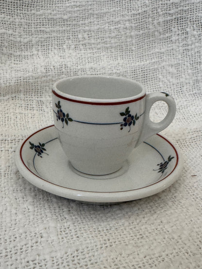 O.P. Co. Syracuse cup & saucer 