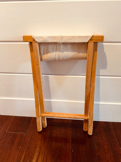MCM folding canvas camp stool 