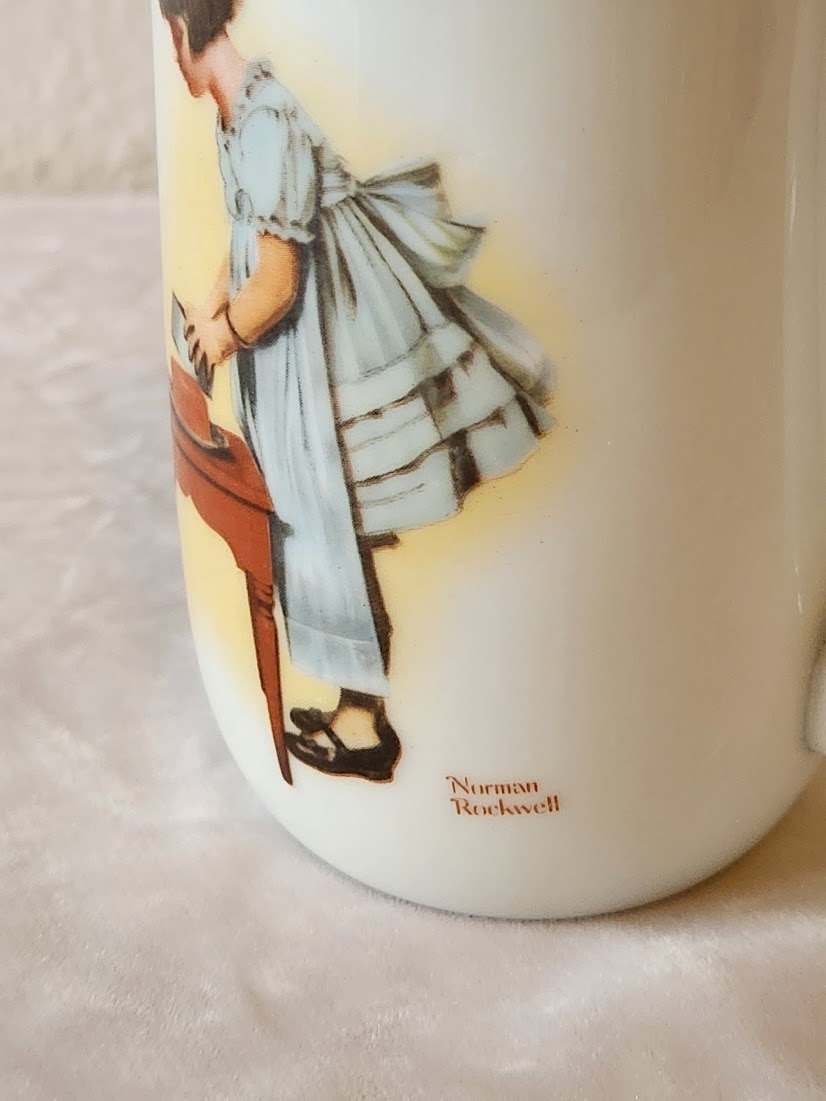 1981 Norman Rockwell "Party Time" Mug
