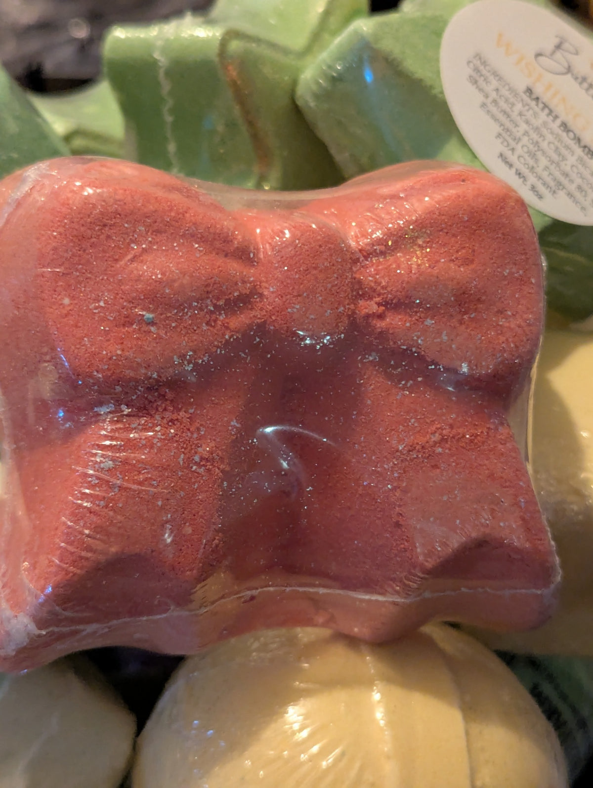 Bath bomb bow