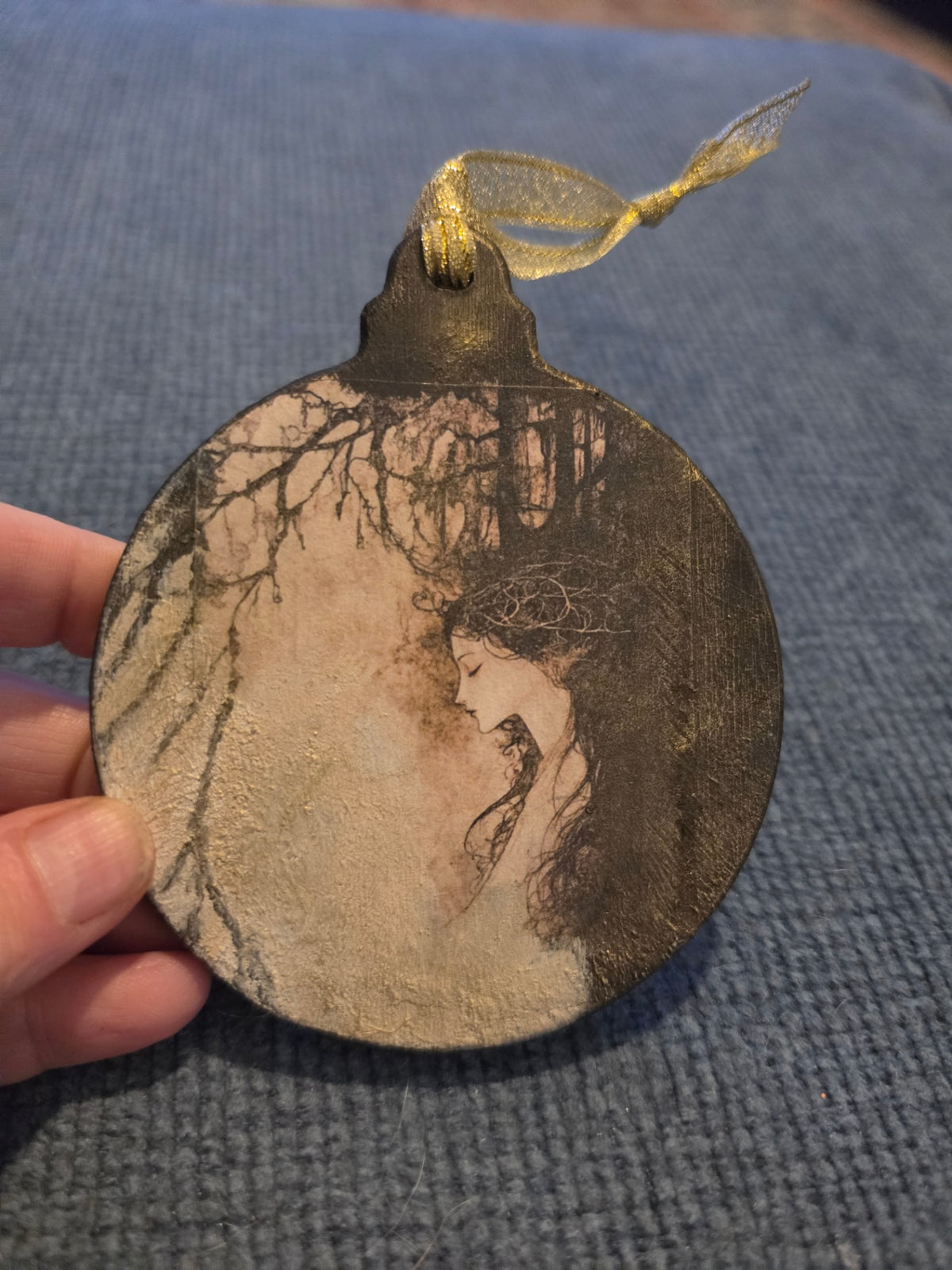 Moody Alice ornament