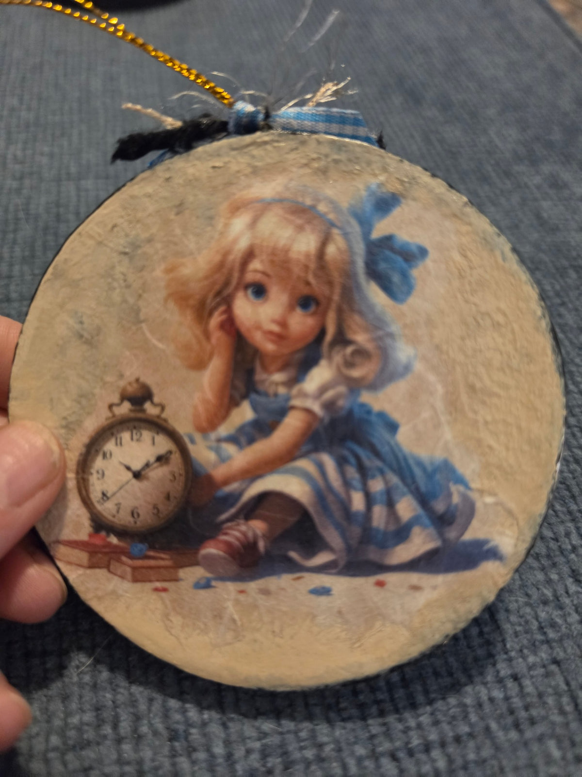 Young Alice ornament 