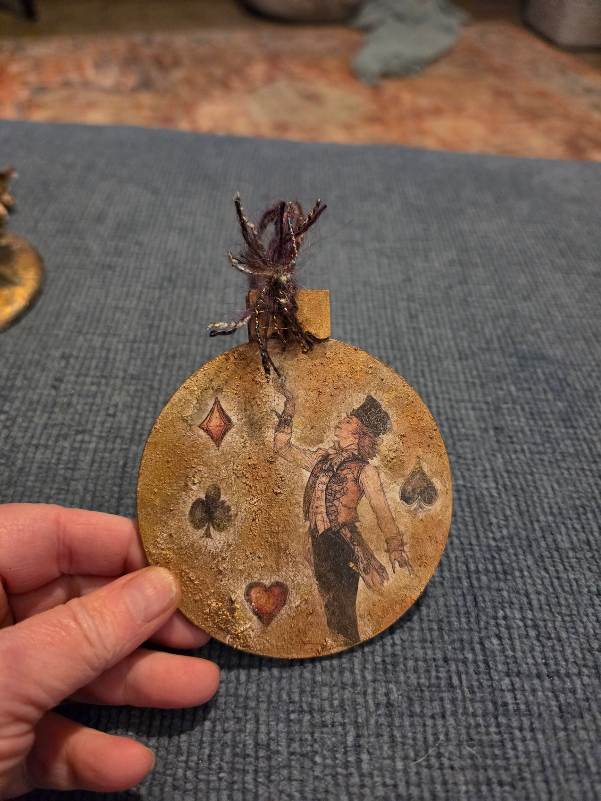 Madhatter ornament 