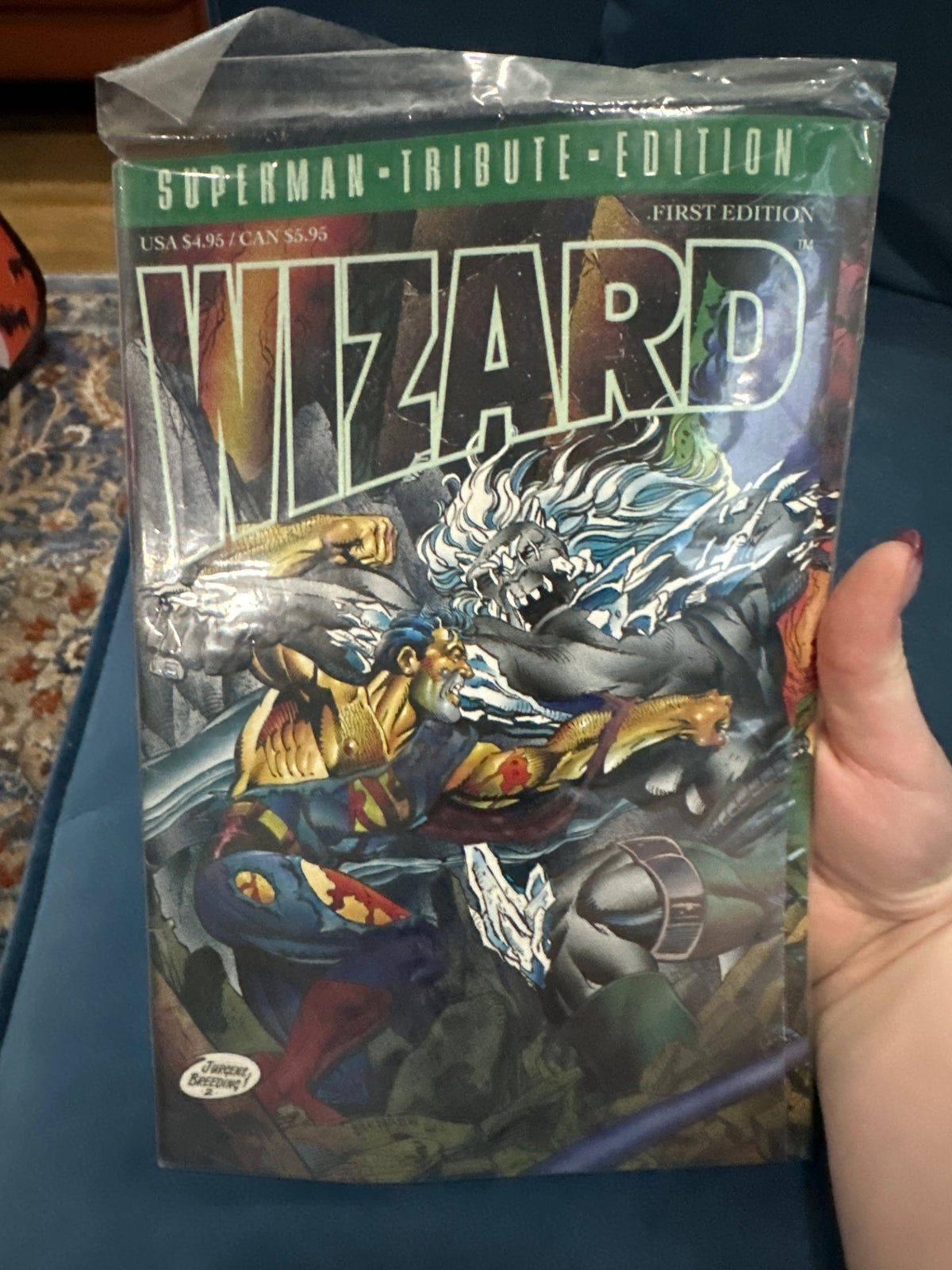 Superman Wizard Tribute Comic