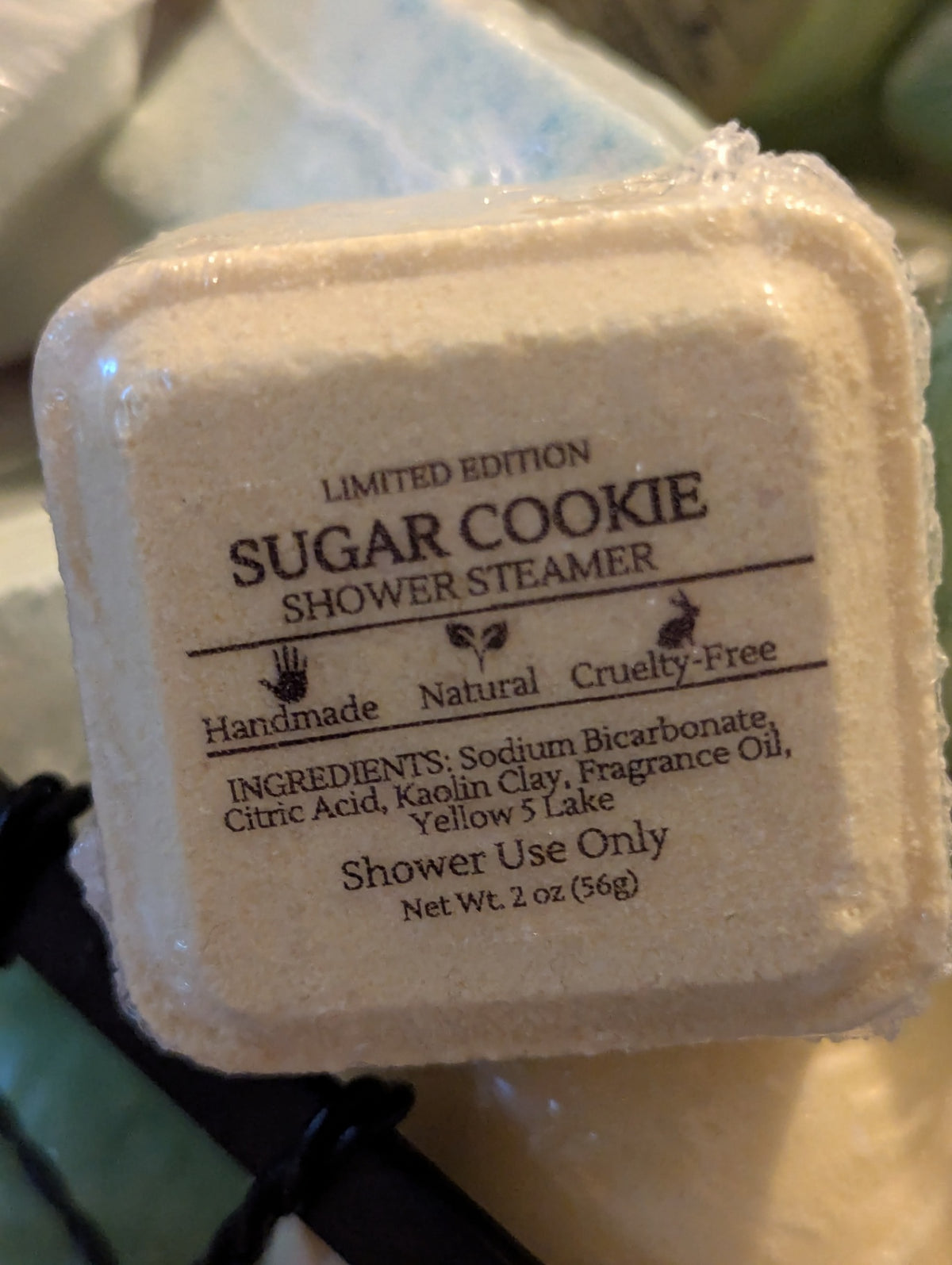 Shower steamer sugar cookies 