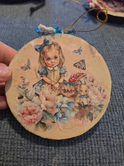 Young Alice ornament 