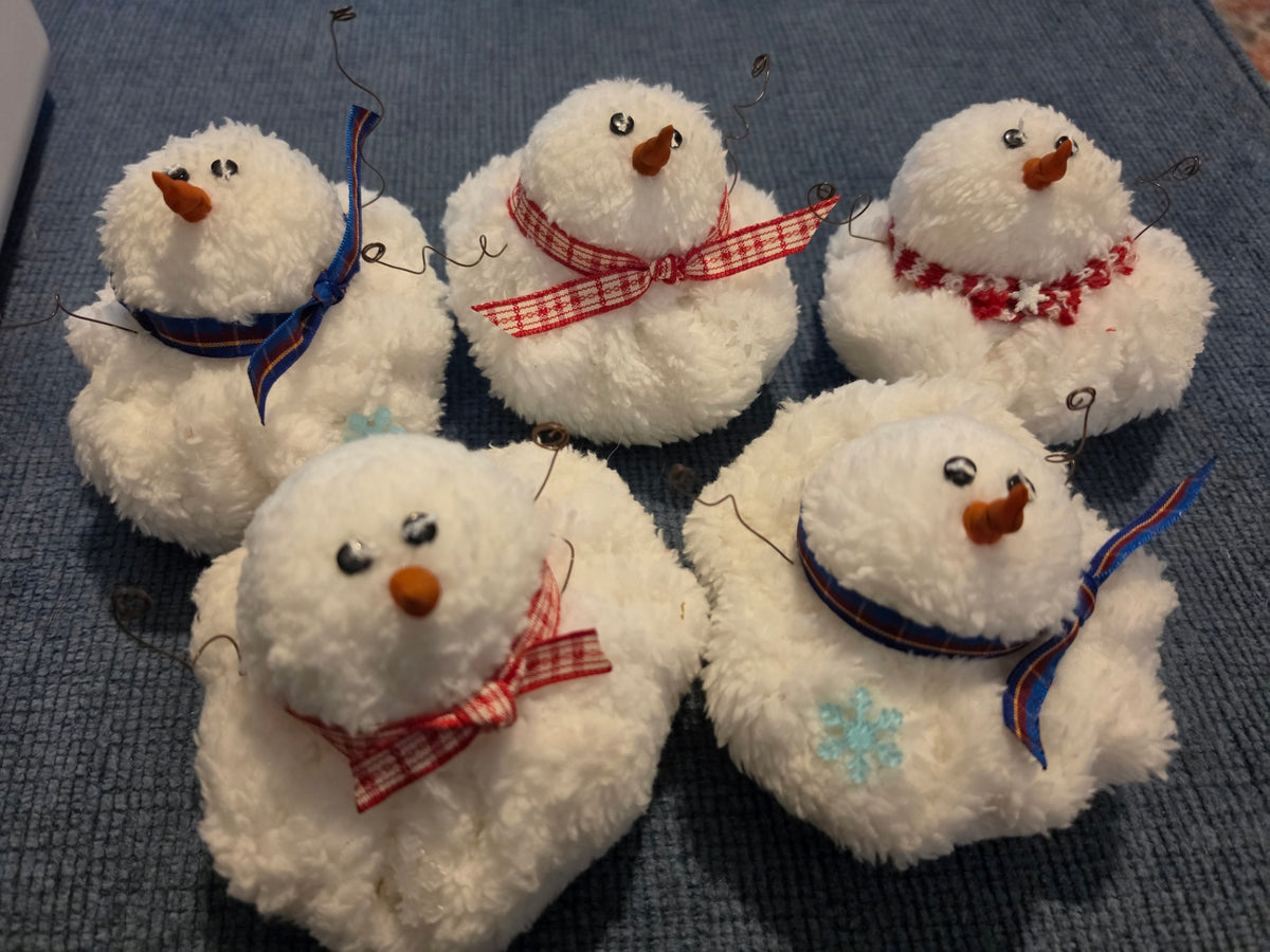 Melting snowman