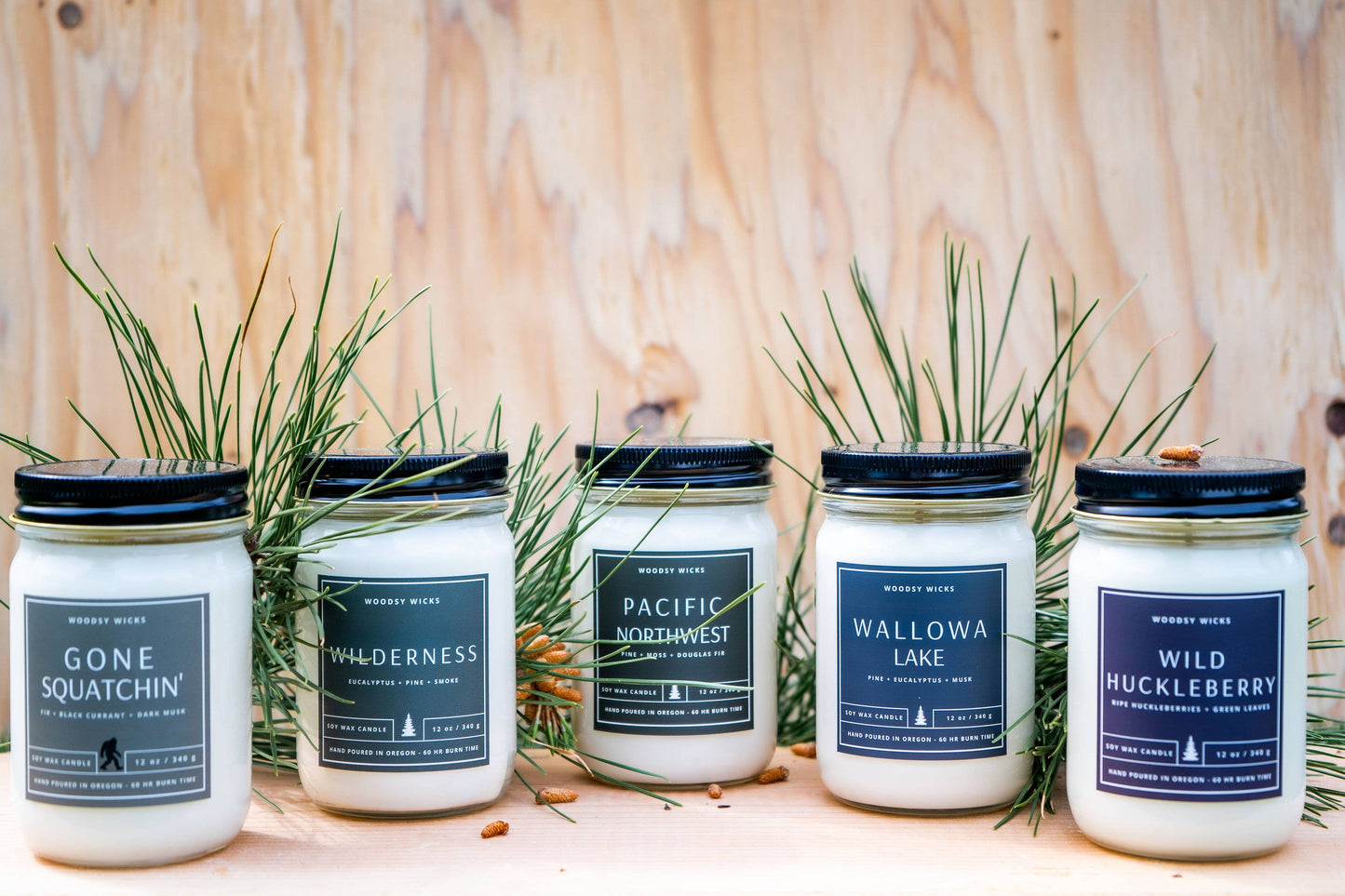 Bigfoot Gone Squatchin' Candle - Soy Wax - Sasquatch