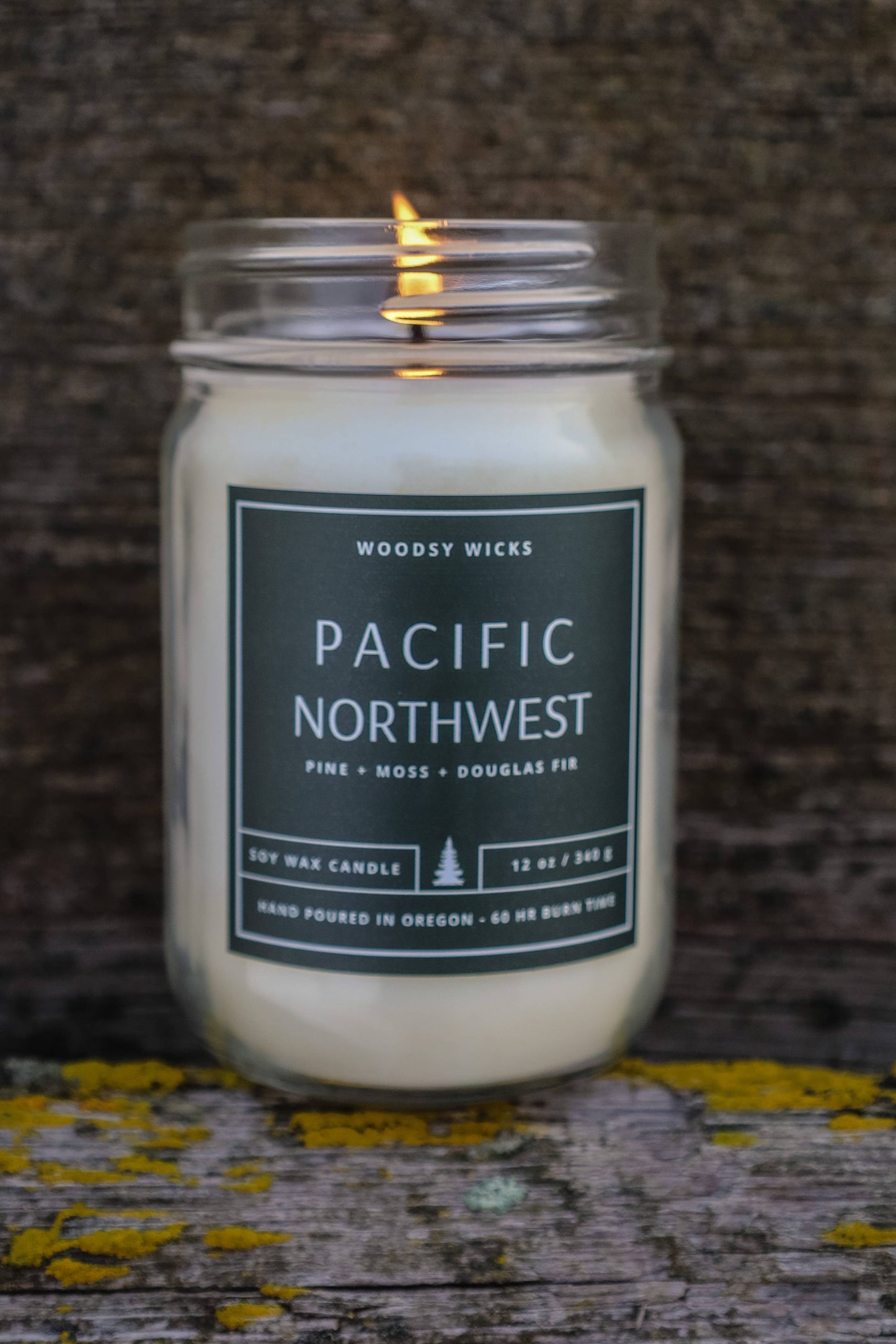 Pacific Northwest Soy Wax Candle - Non-toxic - PNW Oregon