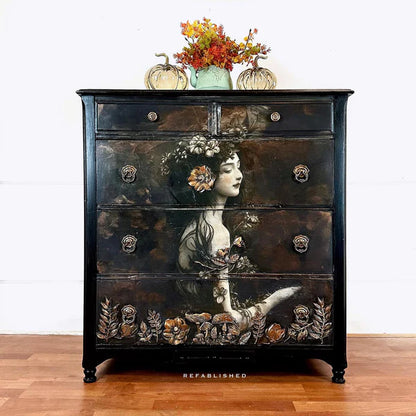 Siren - 23.4" x 33.1" A1 Size Decoupage Paper - Mint by Michelle