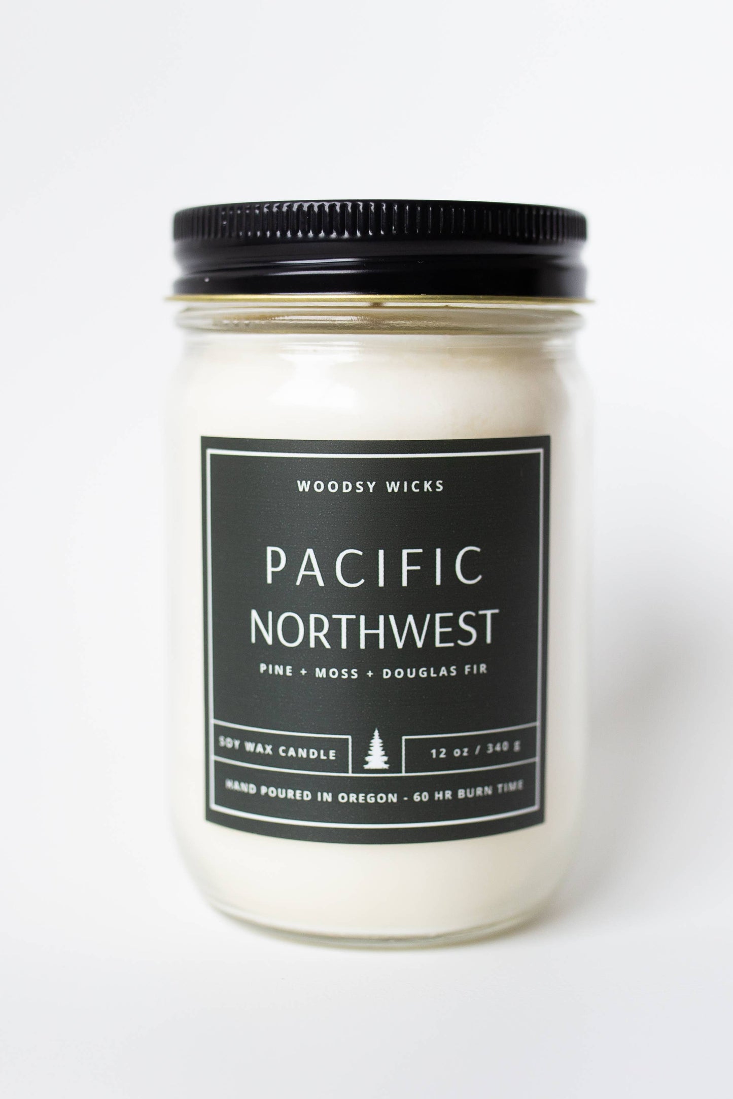 Pacific Northwest Soy Wax Candle - Non-toxic - PNW Oregon