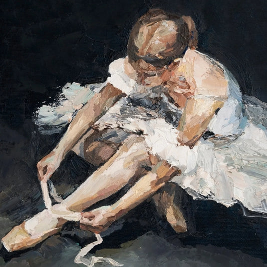Ballet - 23x33 Large A1 Size Decoupage Paper - Three Yellow Goats