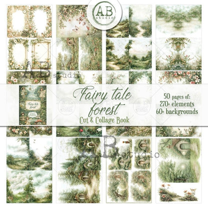 Fairy Tale Forest Cut & Collage Book