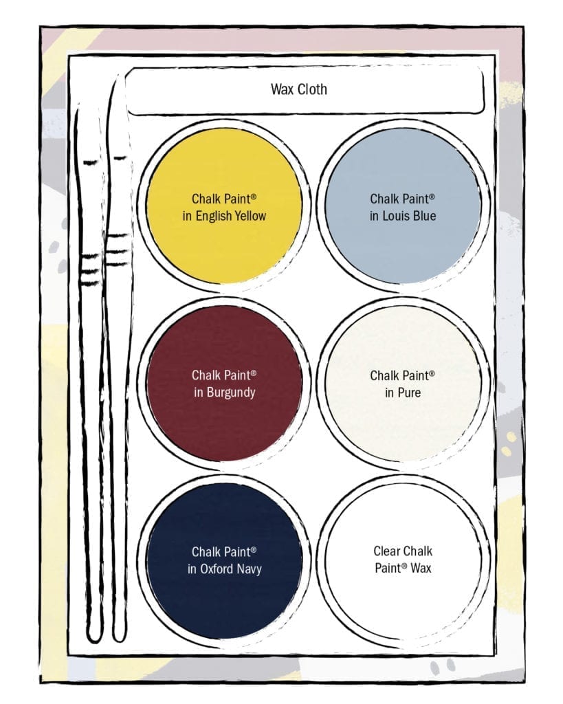Annie Sloan Paint The Artist Box by Annie Sloan (paint, wax, brushes)
