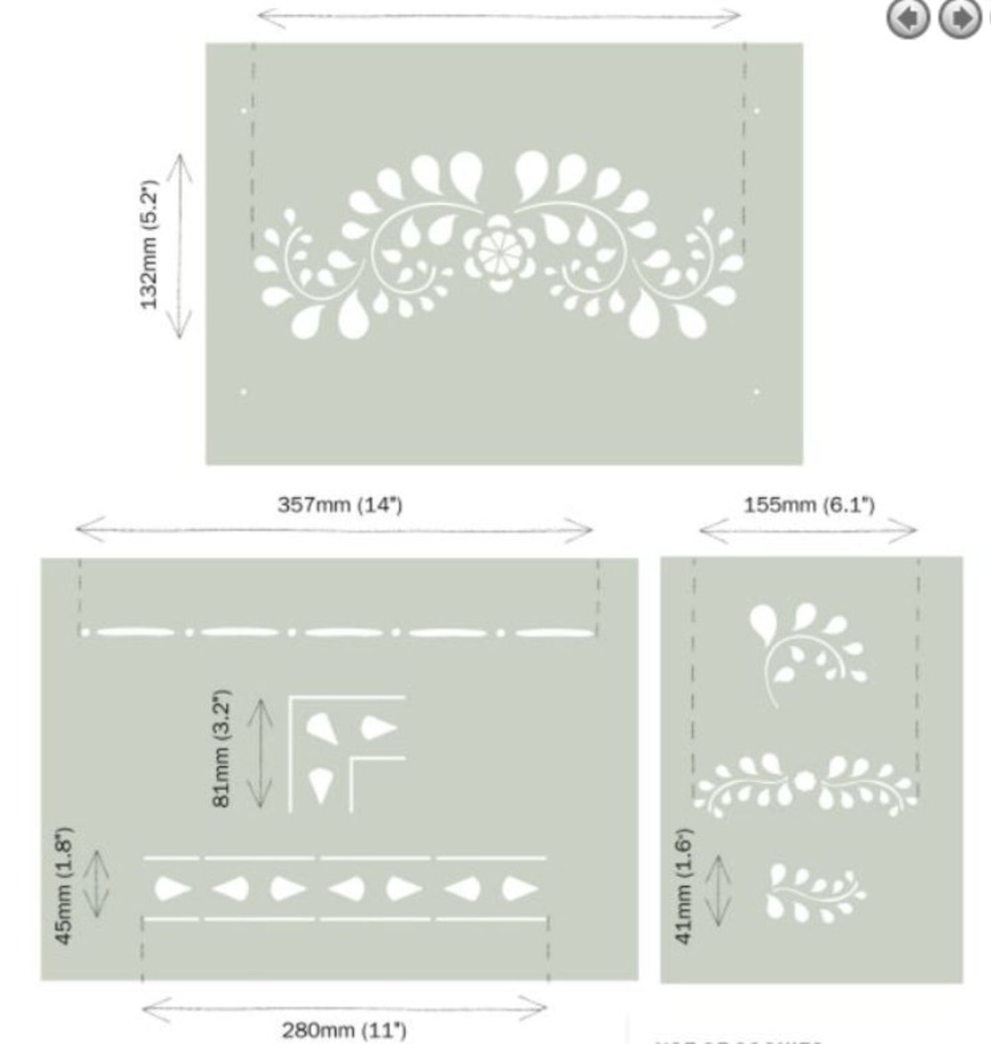 Annie Sloan Faux Bone Inlay