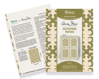 Annie Sloan Decoupage Papers - Fleury