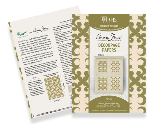 Annie Sloan Decoupage Papers - Fleury