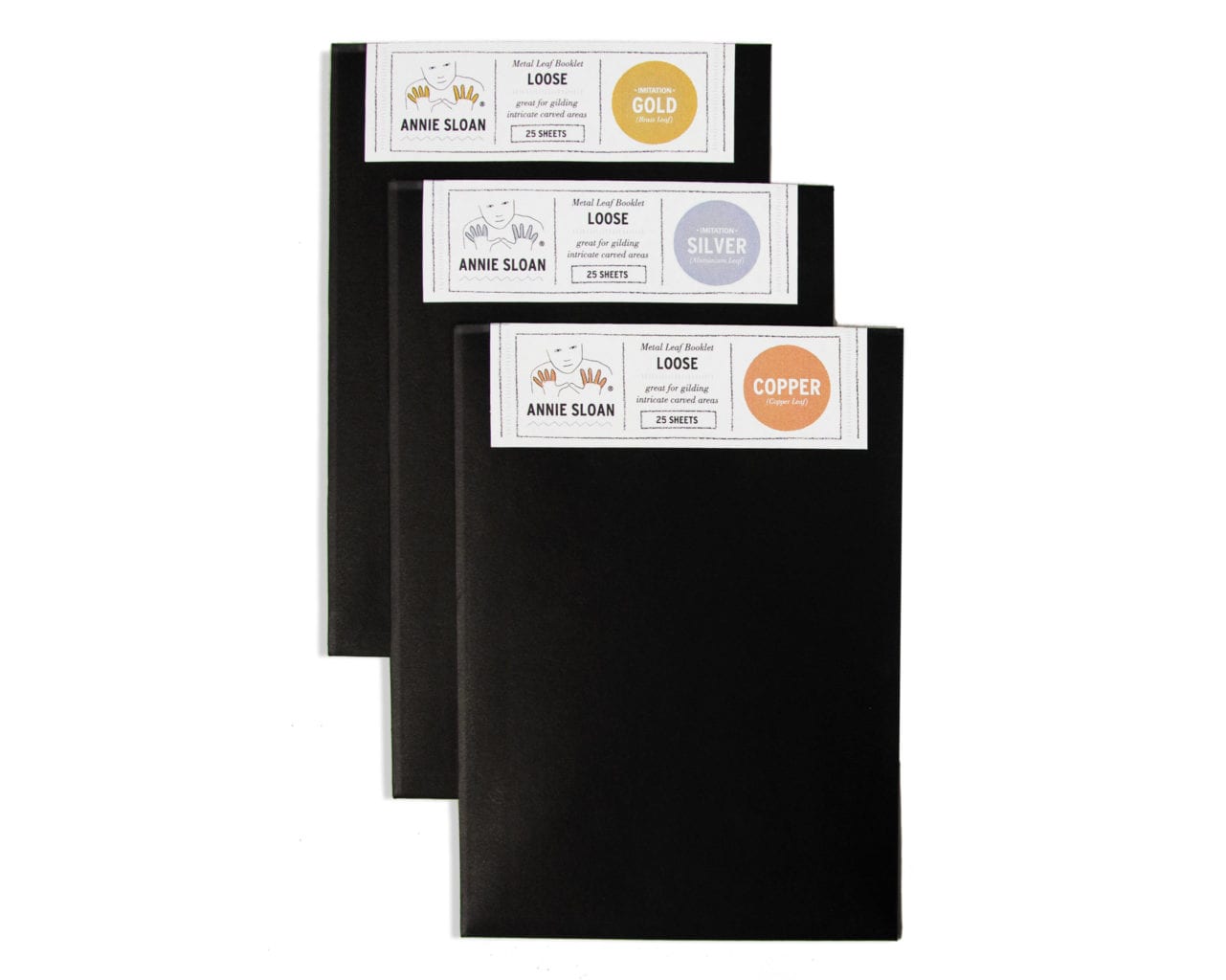 Locker61 Coatings and Finishes Annie Sloan Loose Metal Leaf Booklets