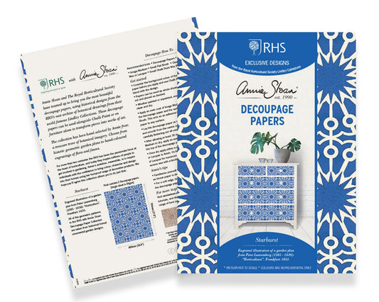 Annie Sloan Decoupage Papers - Starburst