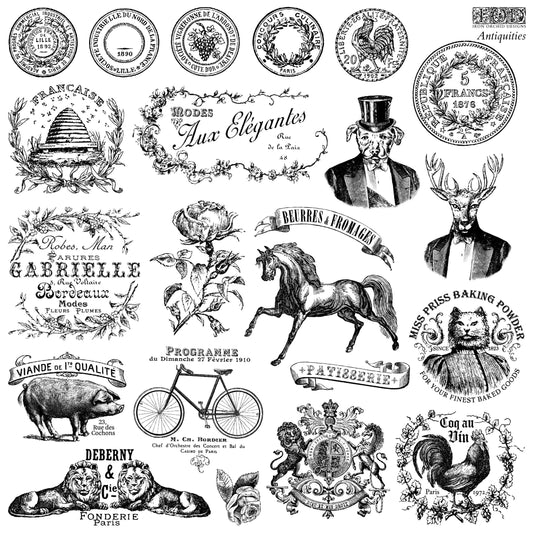 Antiquities 12x12 IOD Stamp (1 Sheet)