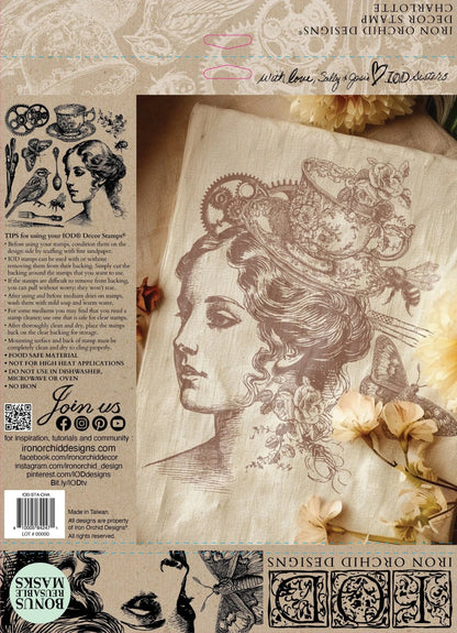 Charlotte 12x12 IOD Stamp (1 sheet)