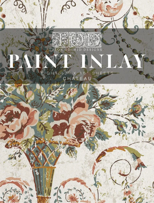 Chateau IOD Paint Inlay 12x16 (8 Sheets)