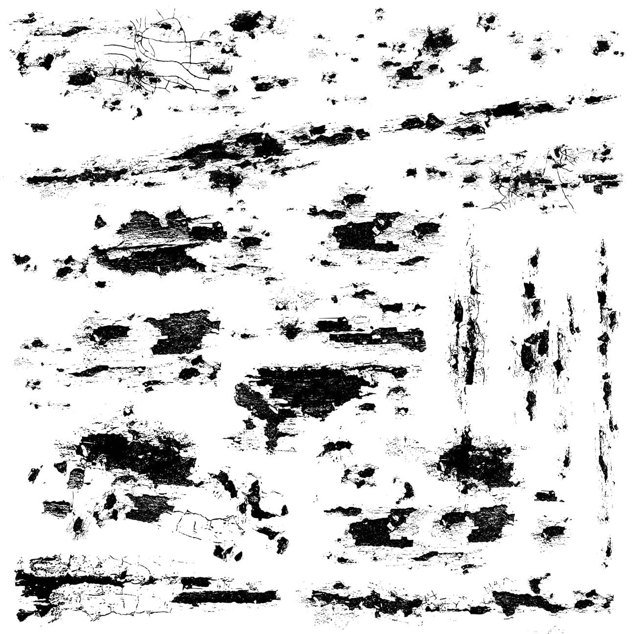 Locker61 Stamping Materials Chippy Paint 12x12 IOD Stamp (1 sheet) *RETIRED*