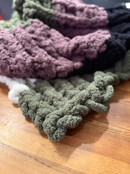 Chunky Knit Blanket Workshop - 1/28