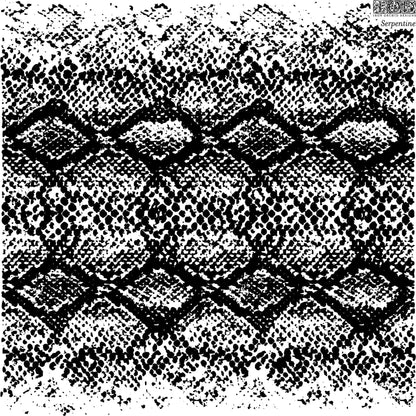 Serpentine 12x12 IOD Stamp (1 sheet)