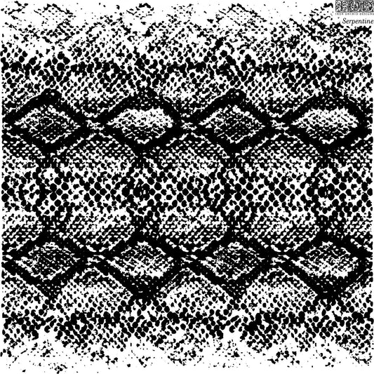 Serpentine 12x12 IOD Stamp (1 sheet)